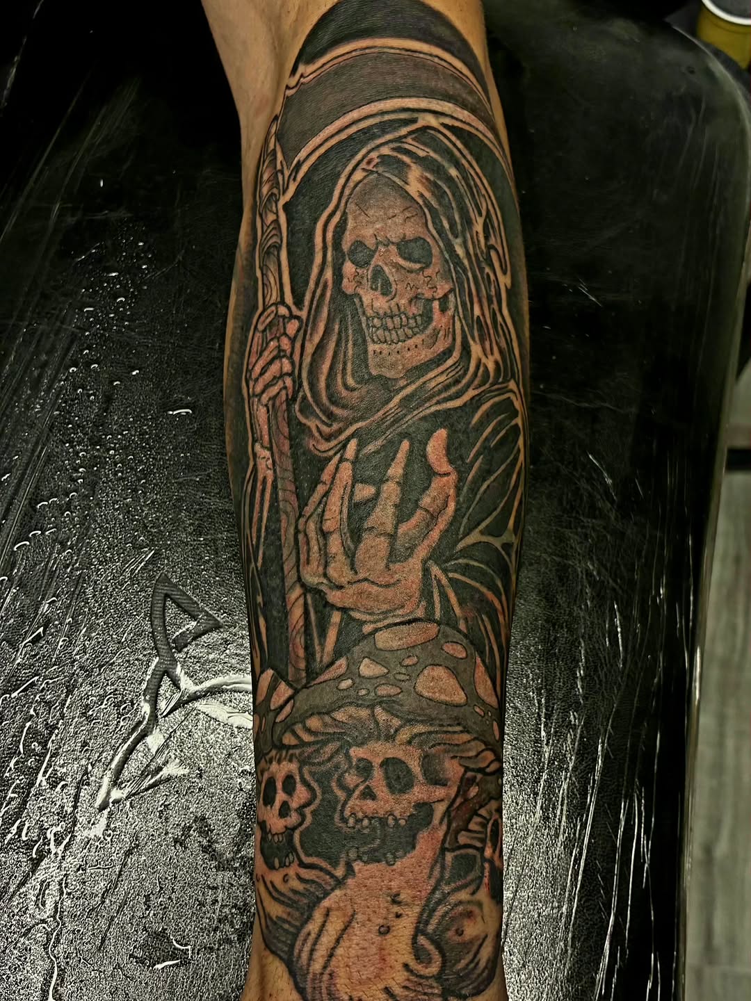Tattoo by @tattoosbythecaptain — dark_realism, illustrative