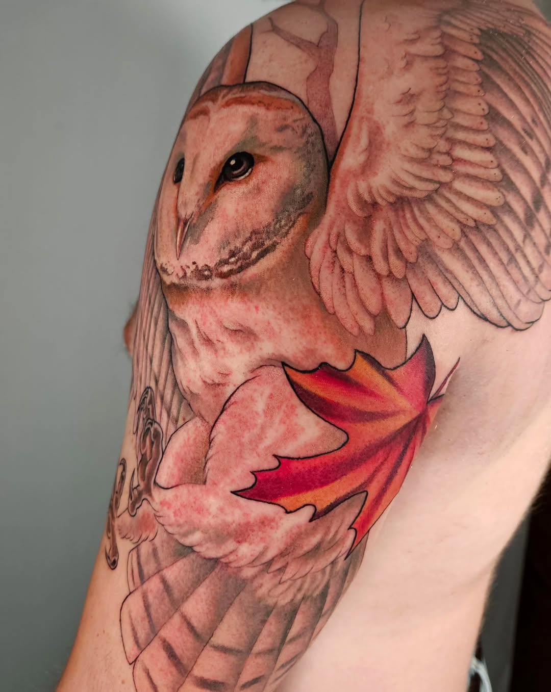 Tattoo by @lowleap — realism, illustrative