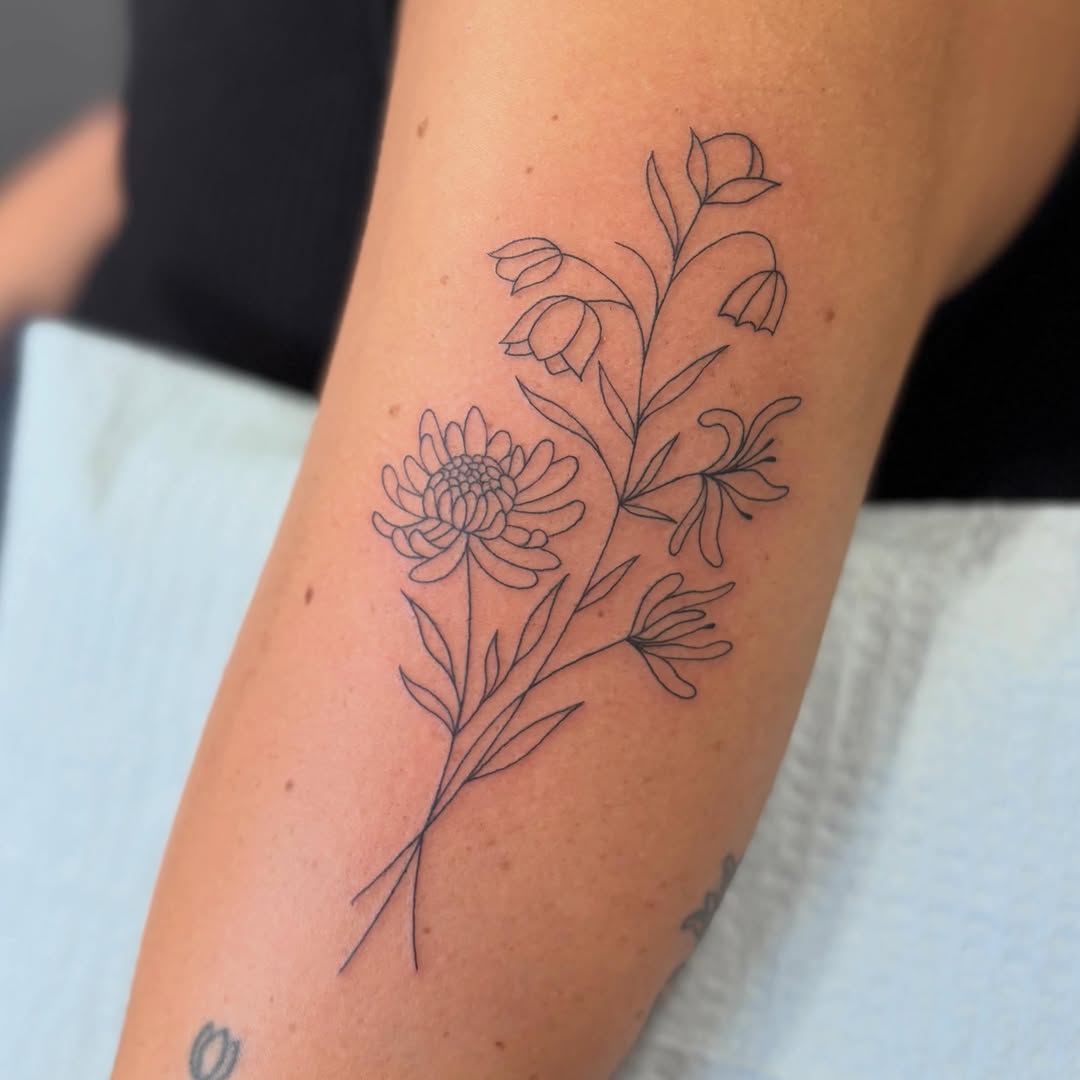 Tattoo by @uglyrileytattoo โ fine_line