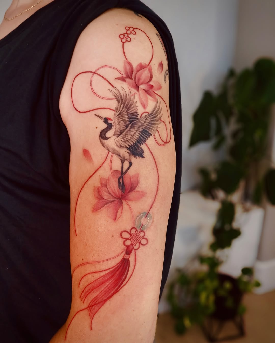 Tattoo by @minaa.ink — illustrative, japanese_irezumi