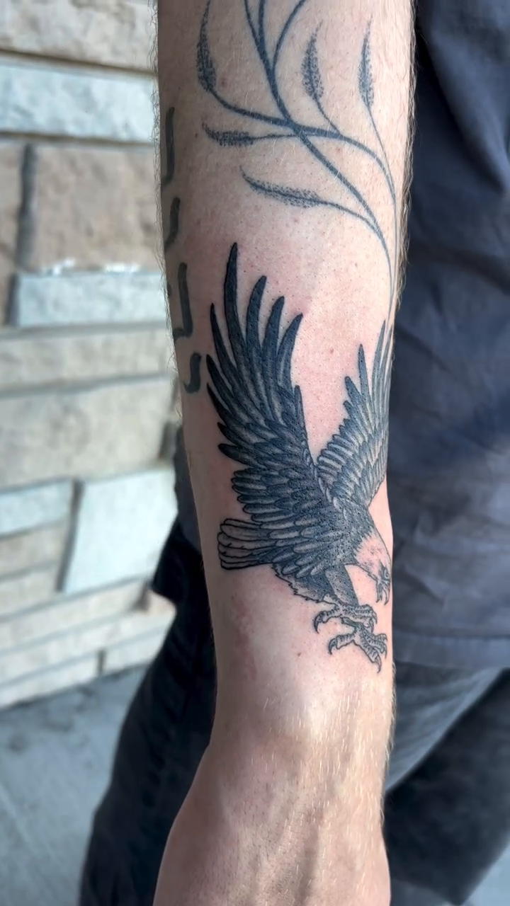 Tattoo by @stefanhagartattooer — black_and_grey, realism
