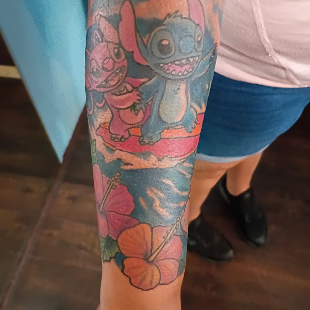 Tattoo by @typhoid_misty — new_school