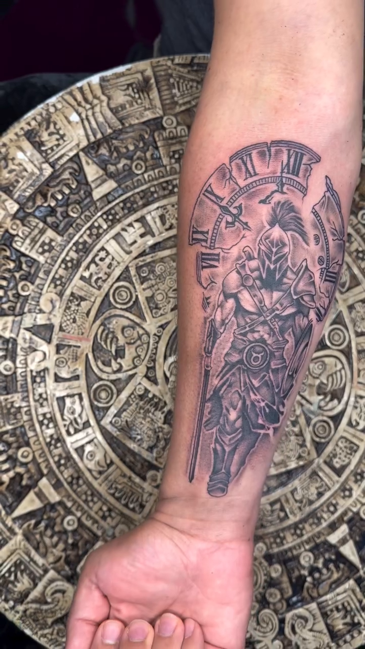 Tattoo by @tattoosbymyles โ black_and_grey, realism