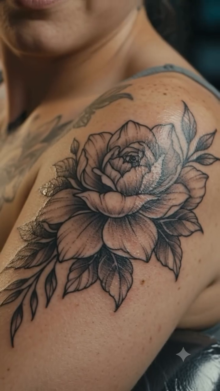 Tattoo by @tattoosbydanhatchercarr — black_and_grey