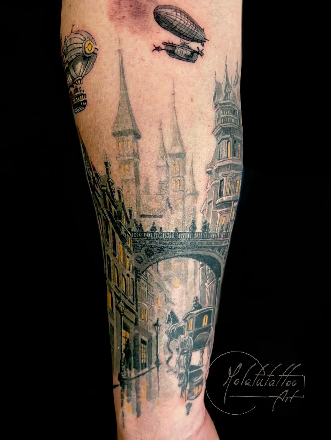 Tattoo by @molatutattoo — realism