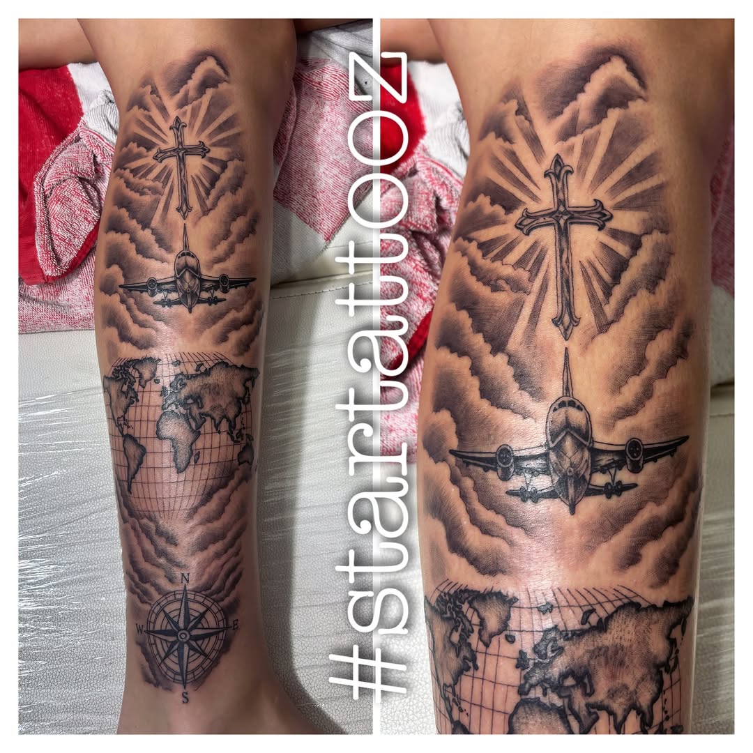 Tattoo by @startattooz — black_and_grey