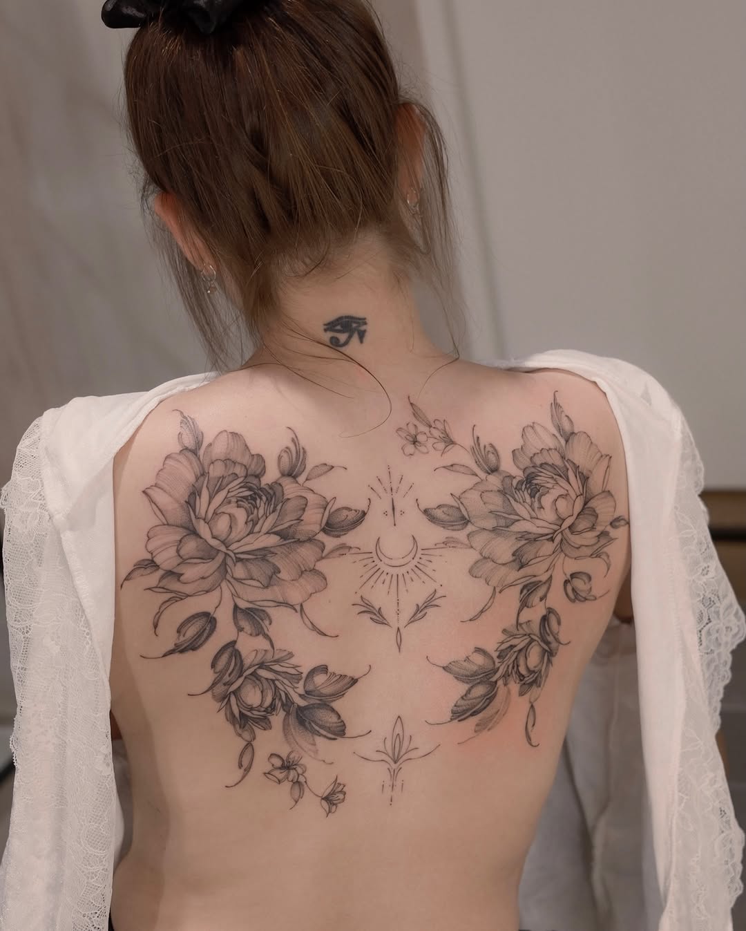 Tattoo by @joyxtattoo — illustrative, black_and_grey