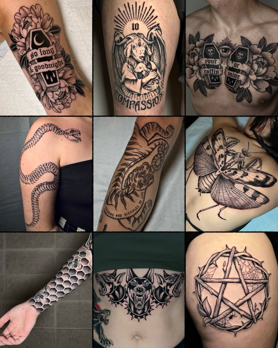 Tattoo by @andrewg.ttt โ american_traditional, illustrative