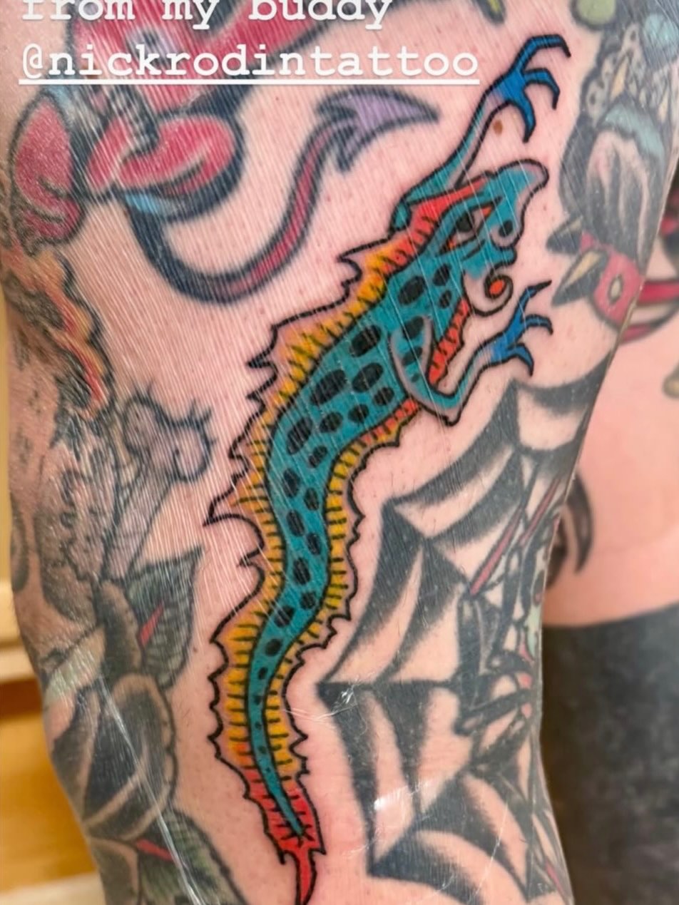 Tattoo by @nickrodintattoo — american_traditional