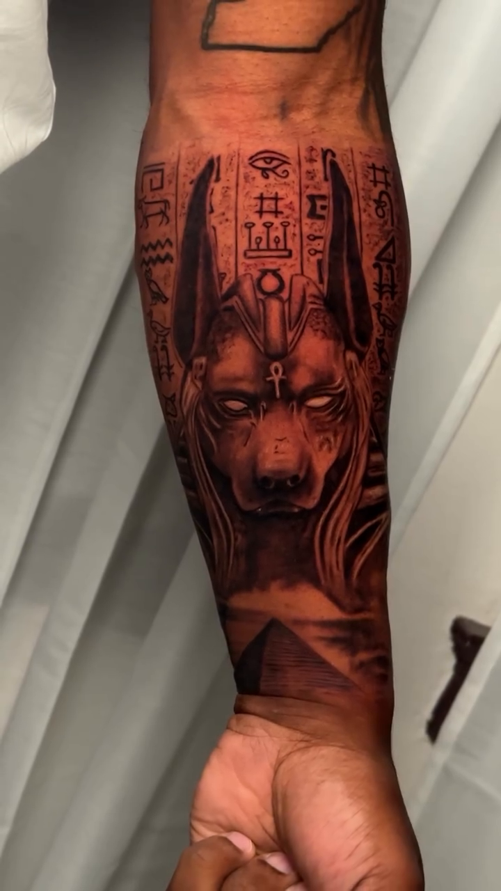 Tattoo by @luees___ β dark_realism, black_and_grey