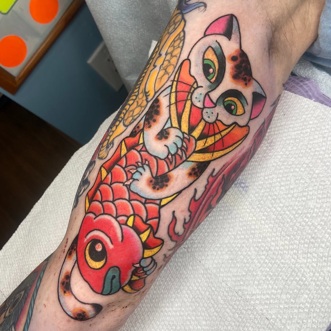 Tattoo by @nicholasmcevoytattoo — new_school