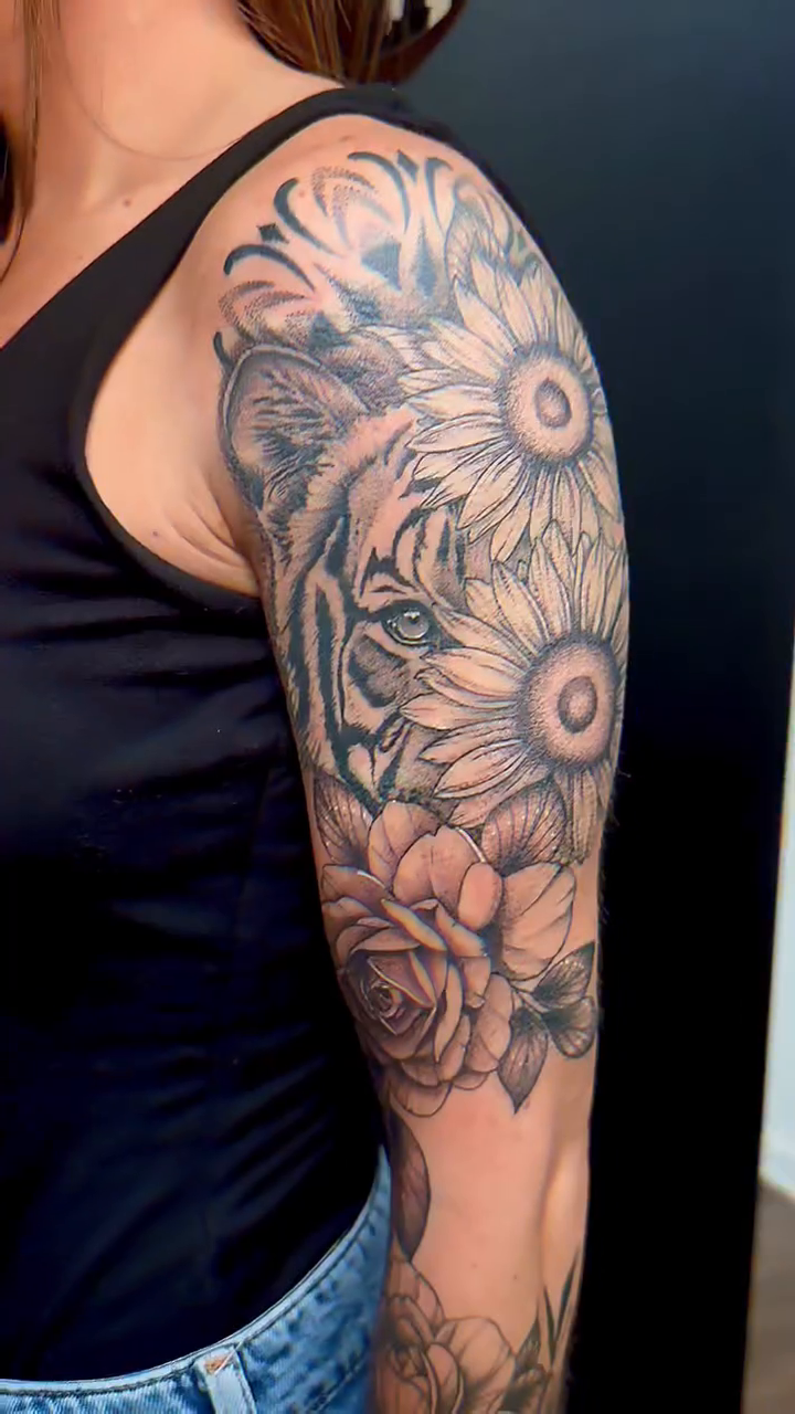 Tattoo by @romito.ink — realism, black_and_grey