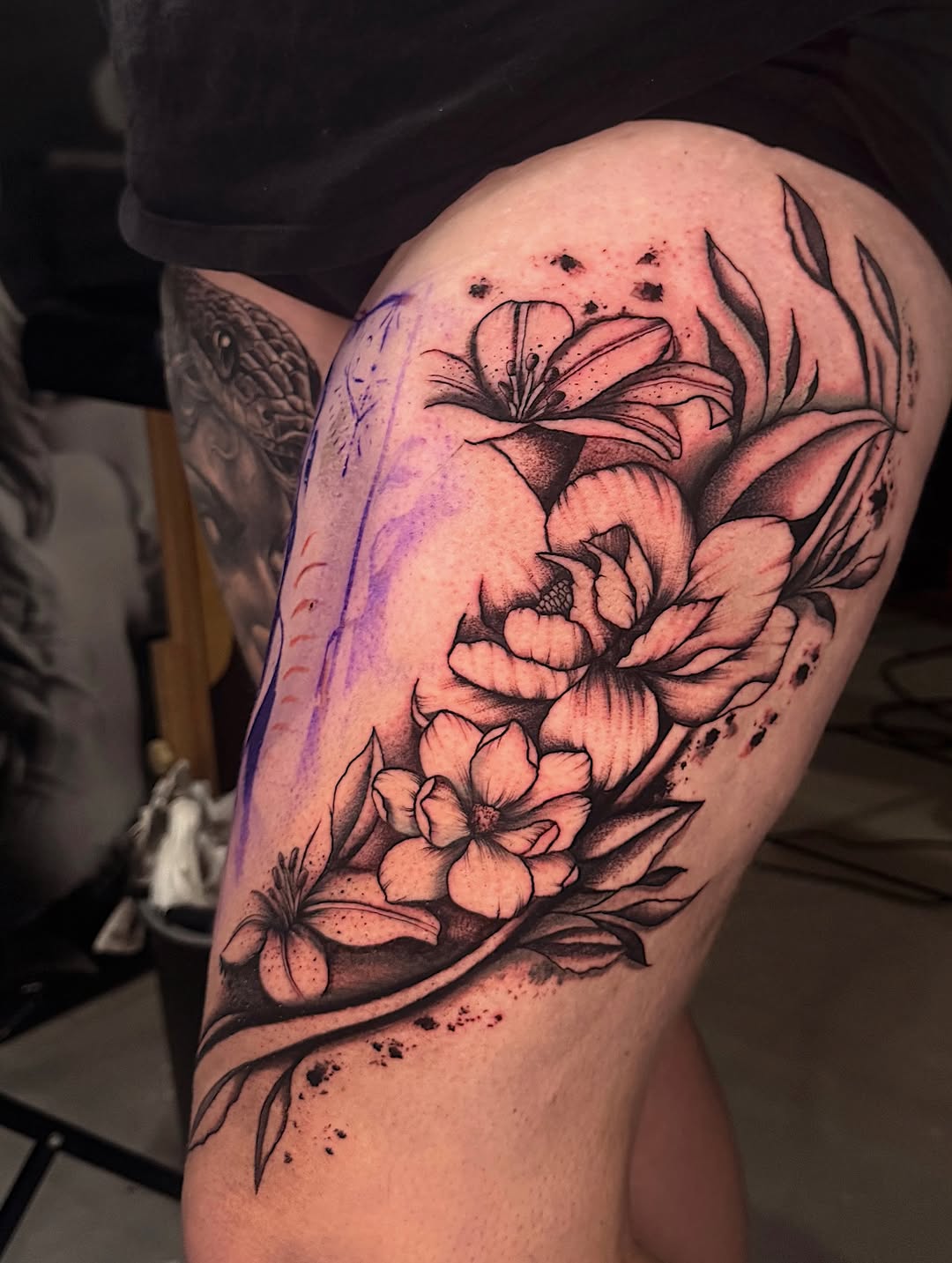 Tattoo by @bremarietattoos — black_and_grey, realism