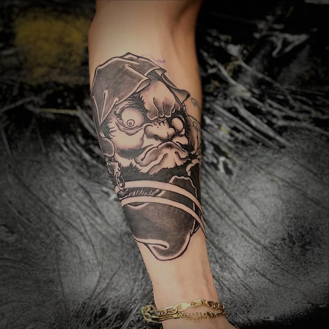 Tattoo by @ghost_world_studios — japanese_irezumi, black_and_grey