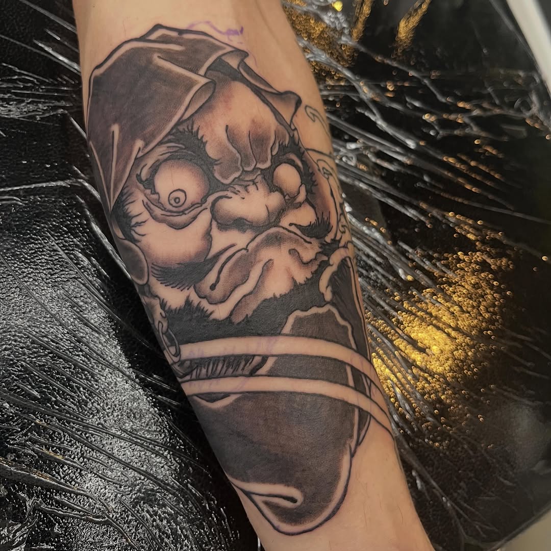 Tattoo by @ghost_world_studios — japanese_irezumi, black_and_grey