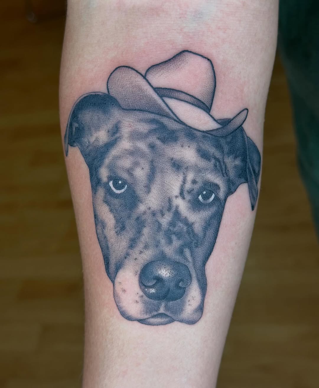 Tattoo by @mandyfostertattoos — realism, black_and_grey