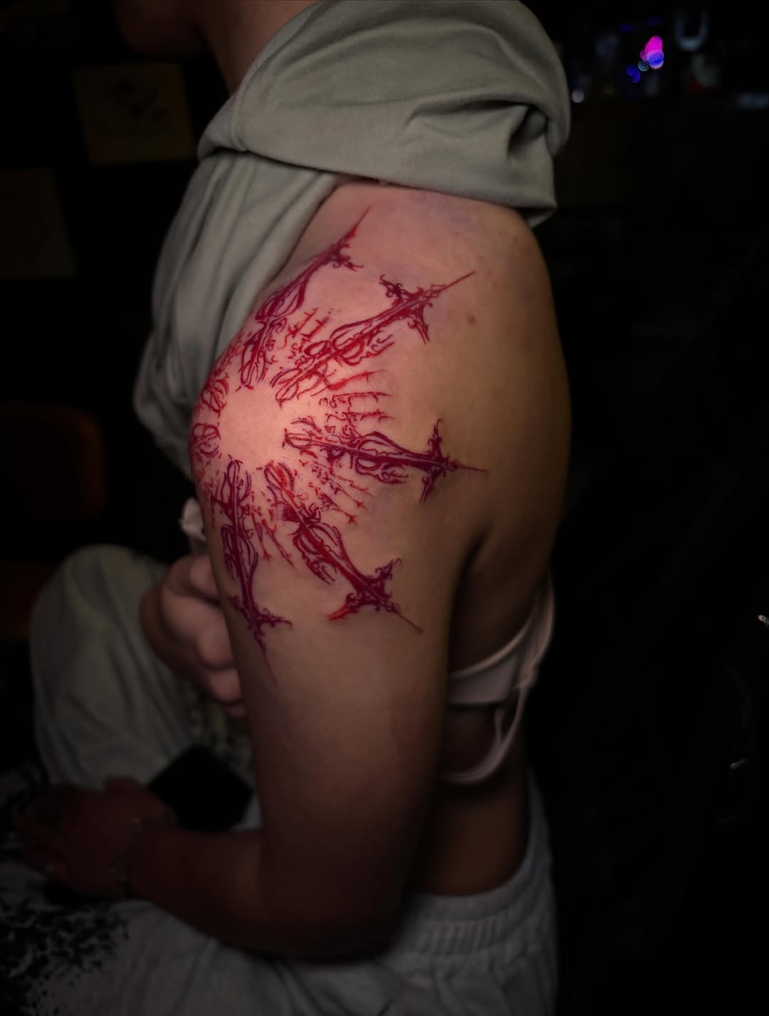 Tattoo by @tattoosbyehay โ dark_realism
