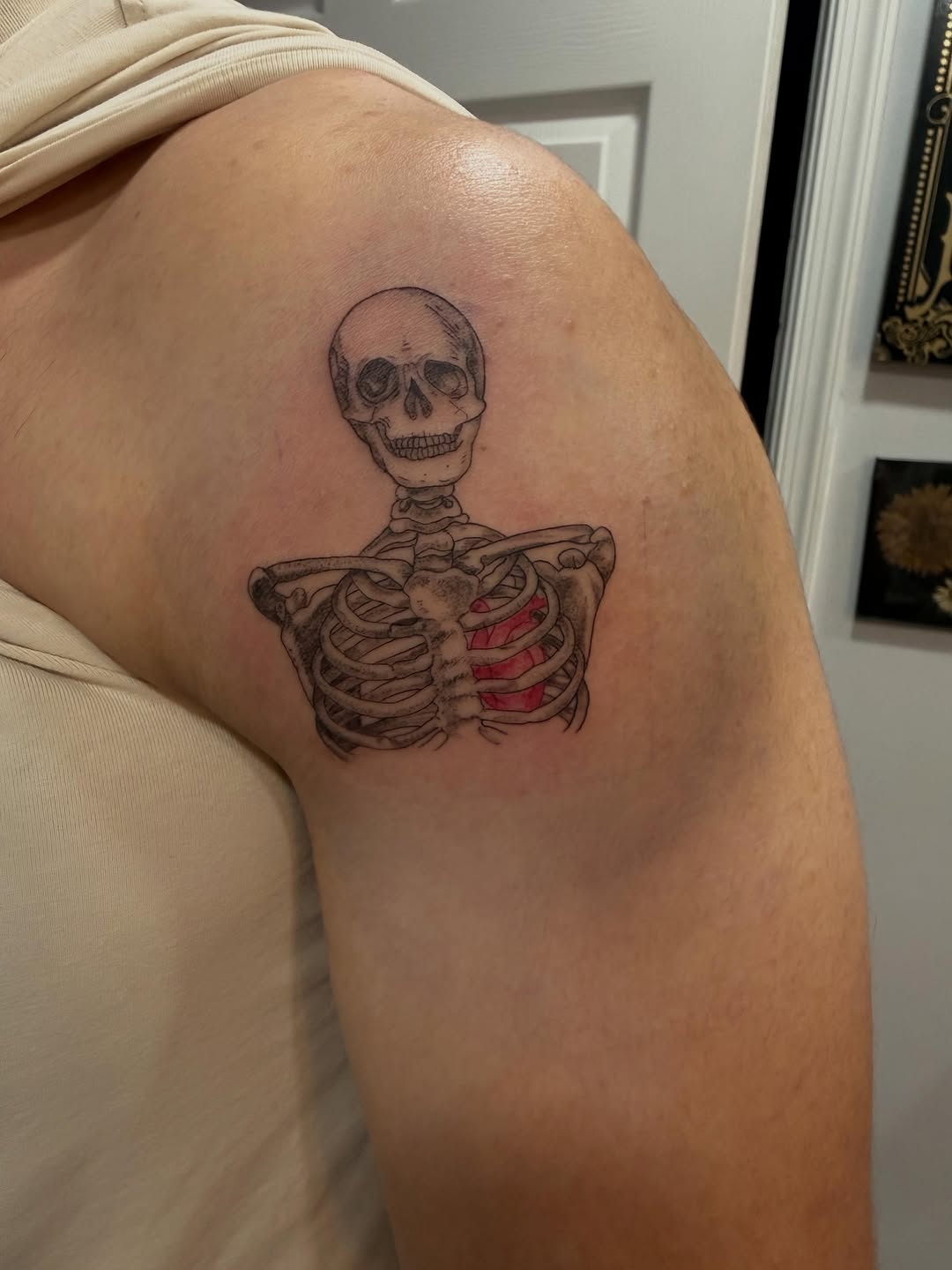 Tattoo by @honeysucktattoo โ fine_line, realism