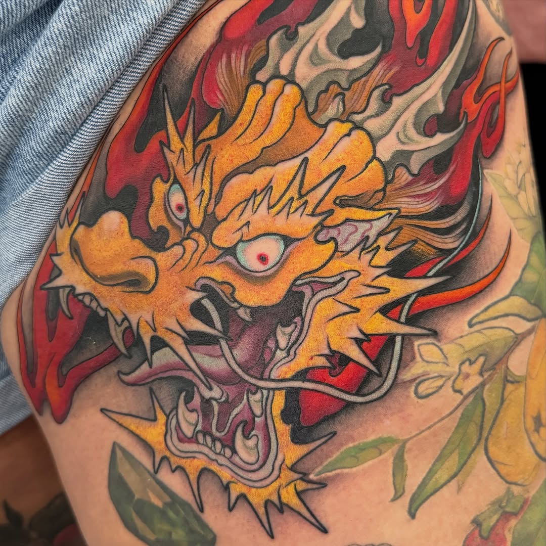Tattoo by @taylorhealdtattoo โ japanese_irezumi, neo_traditional
