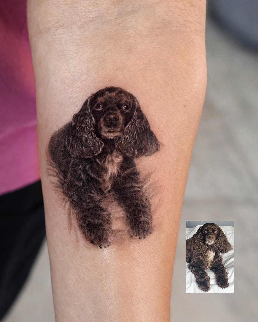 Tattoo by @tattooist_kimria — realism, black_and_grey