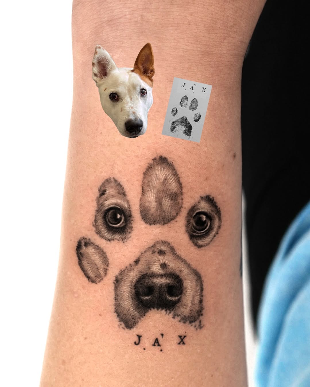Tattoo by @tattooist_kimria — realism, black_and_grey