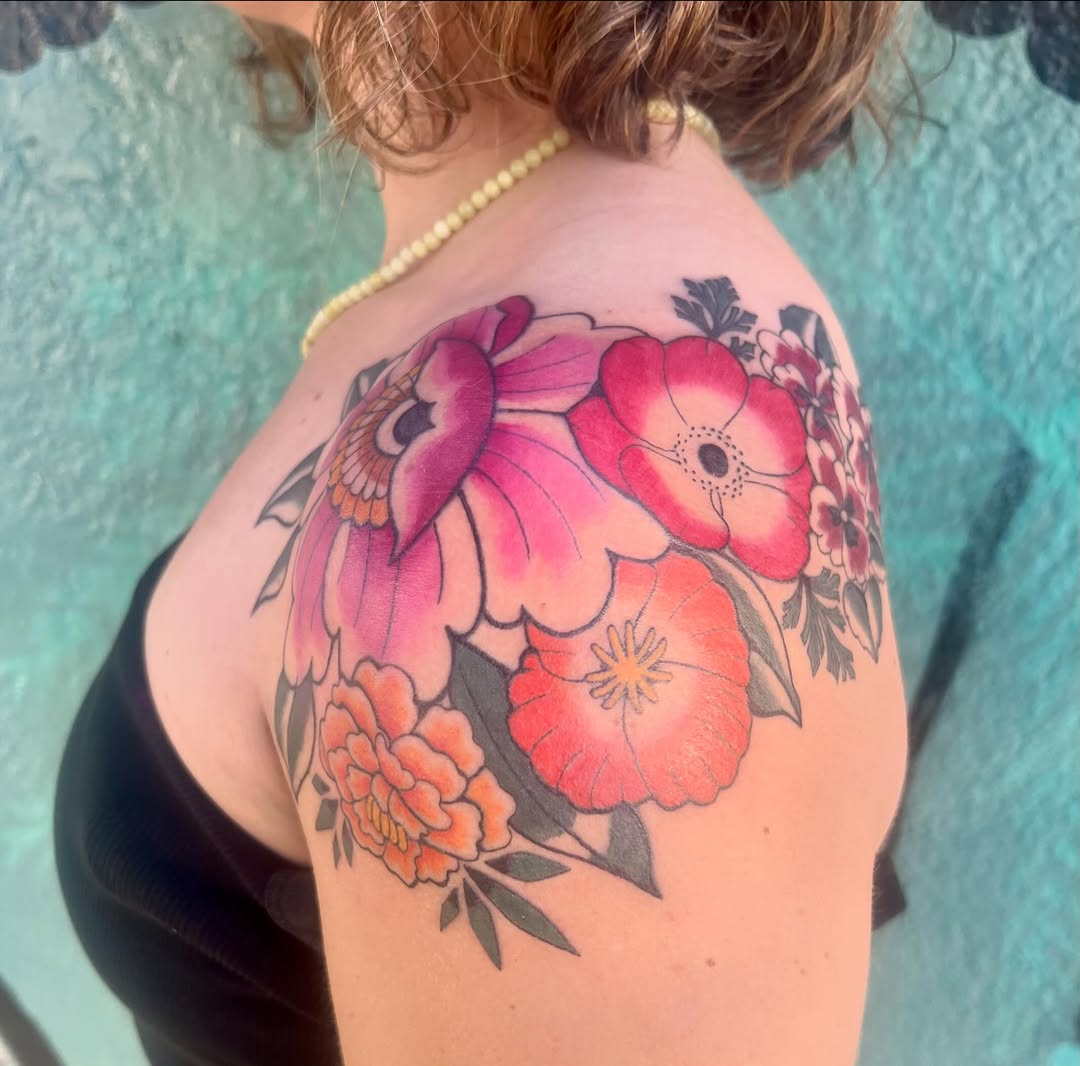 Tattoo by @the_slim_reaper_tattoo — illustrative, neo_traditional