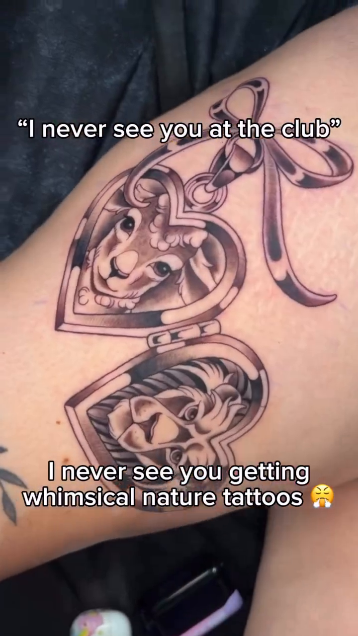 Tattoo by @zoeysageink — black_and_grey, realism