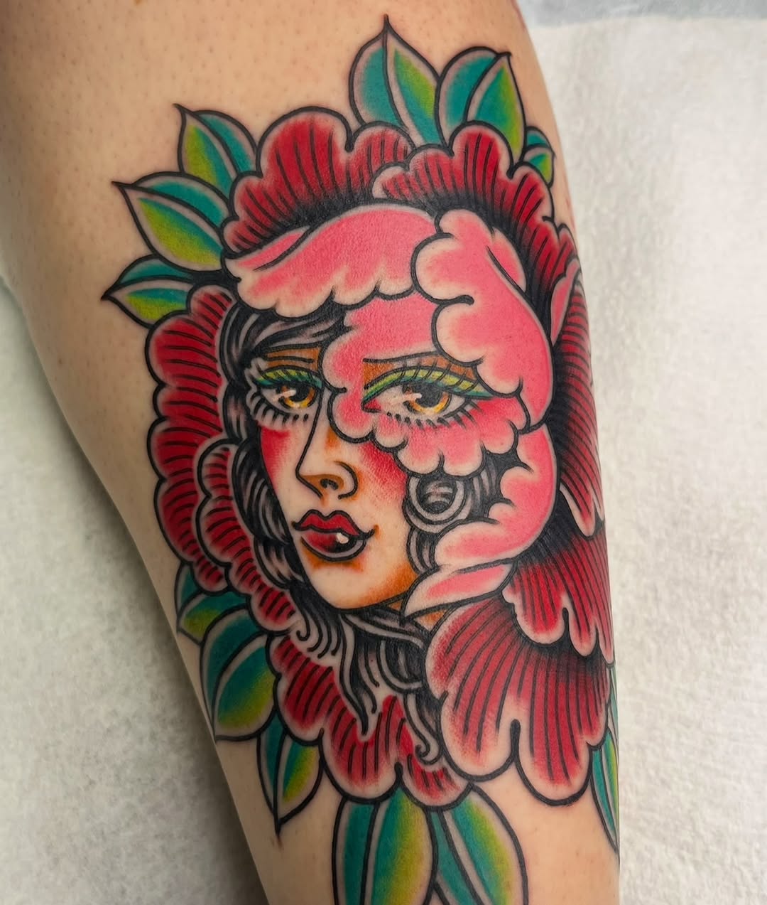 Tattoo by @macybirdtattoos — american_traditional, illustrative
