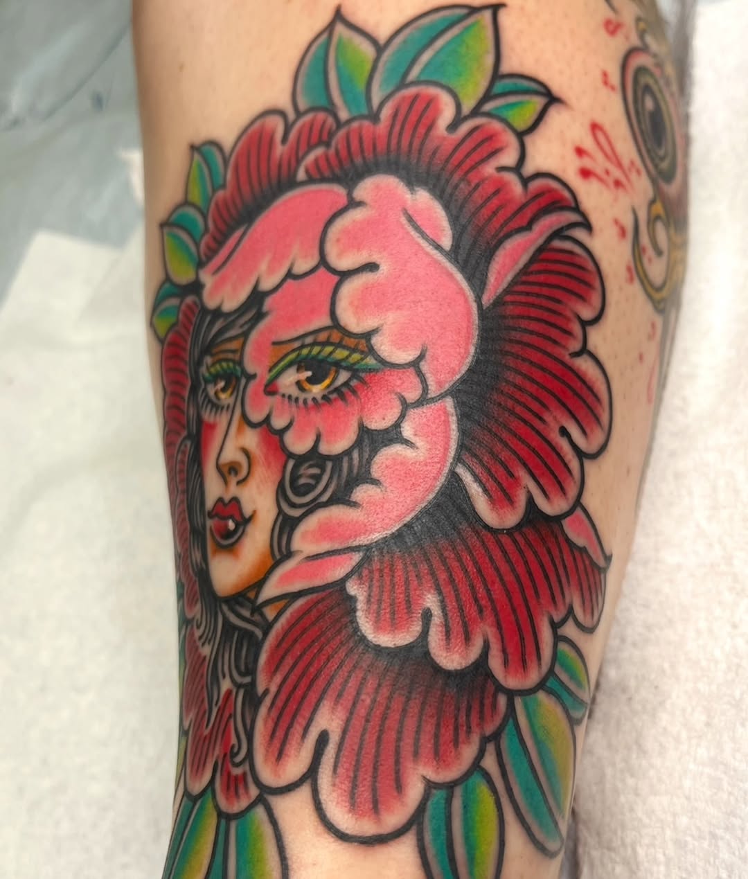 Tattoo by @macybirdtattoos — american_traditional, illustrative