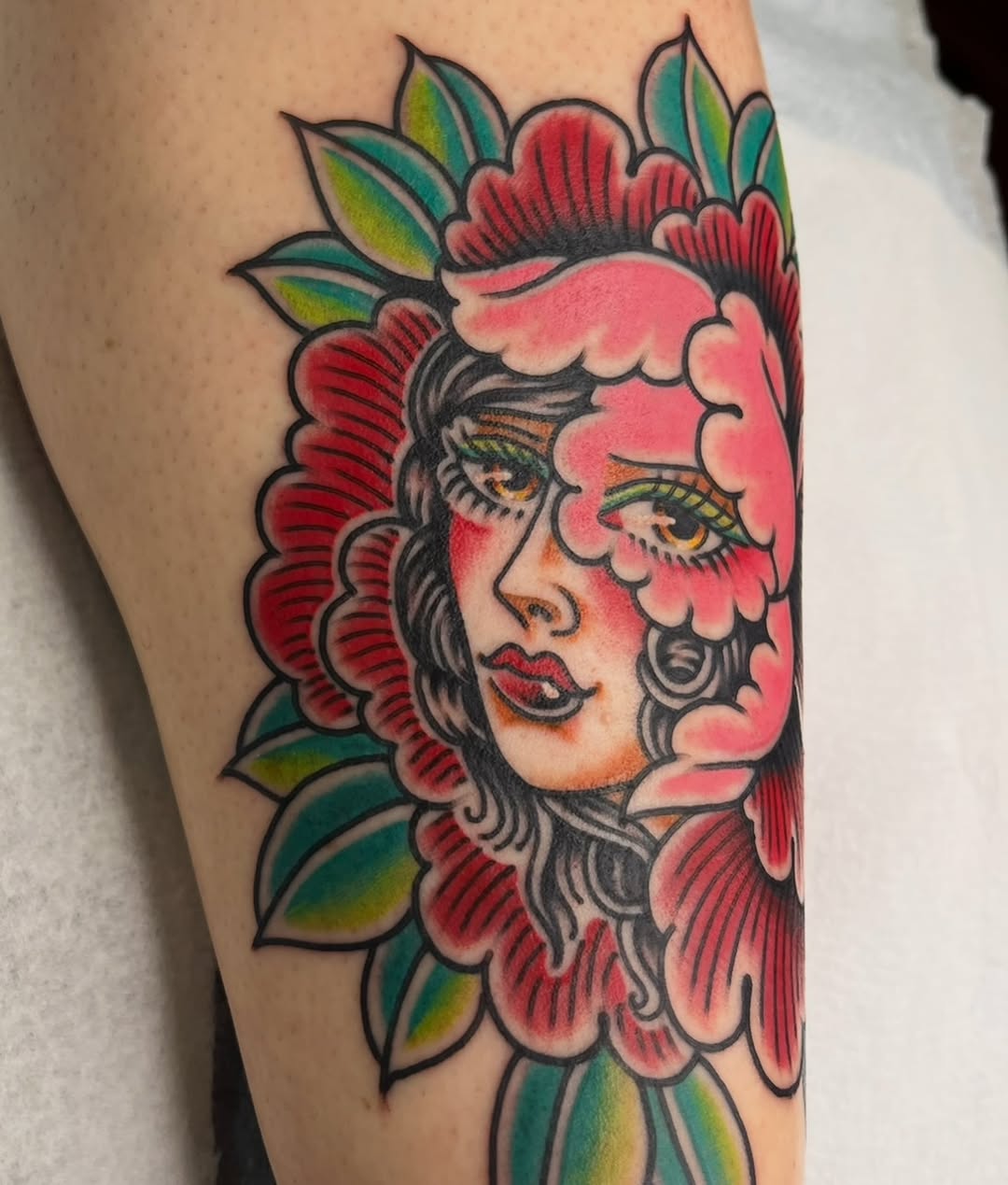 Tattoo by @macybirdtattoos — american_traditional, illustrative