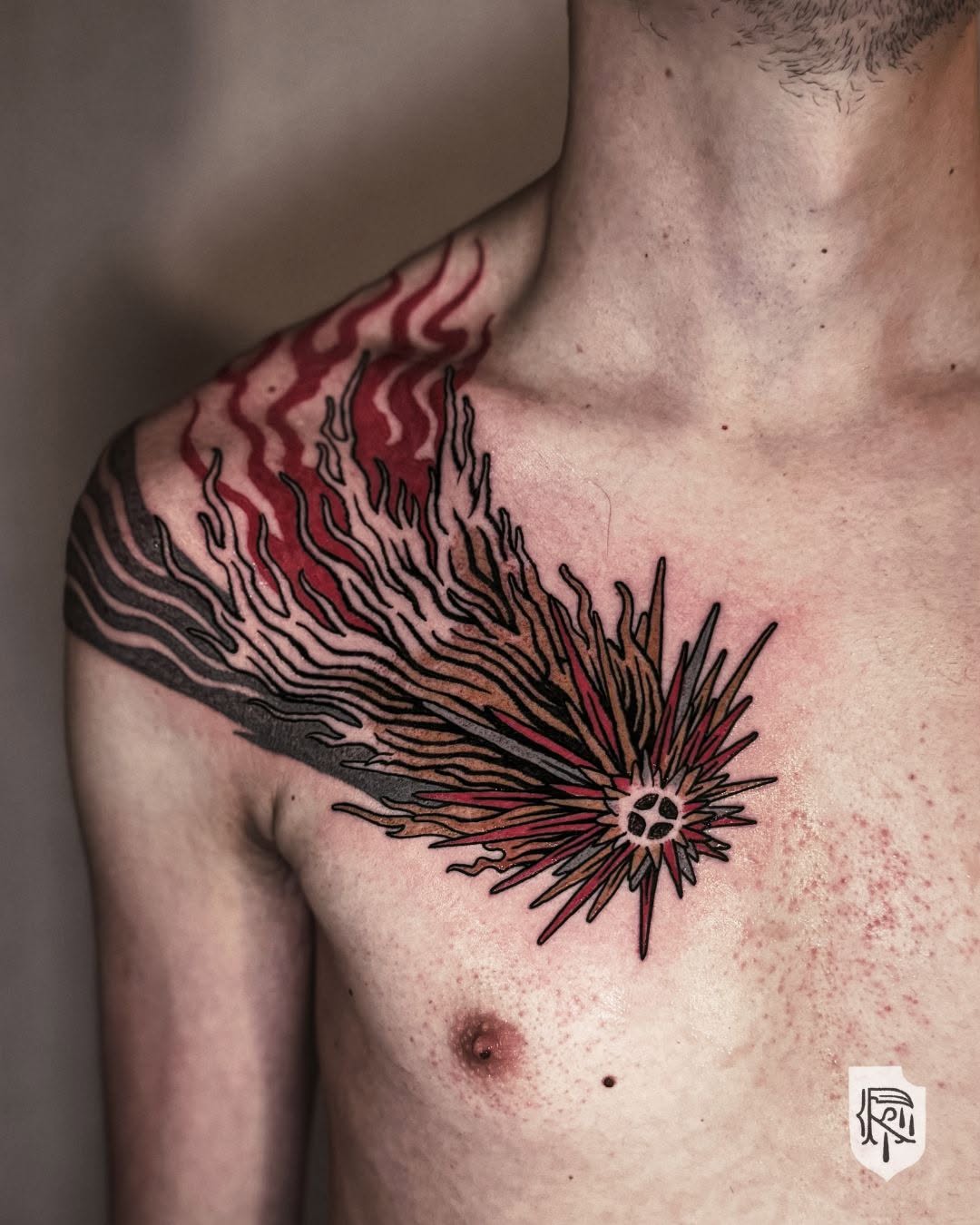 Tattoo by @krull.tattoo โ trash_polka