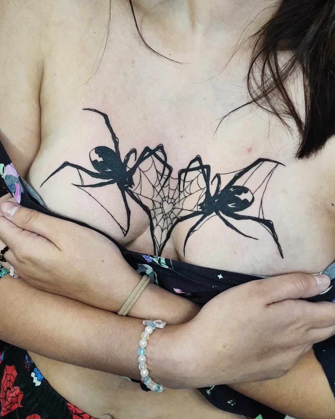Tattoo by @wesleyfdm — blackwork