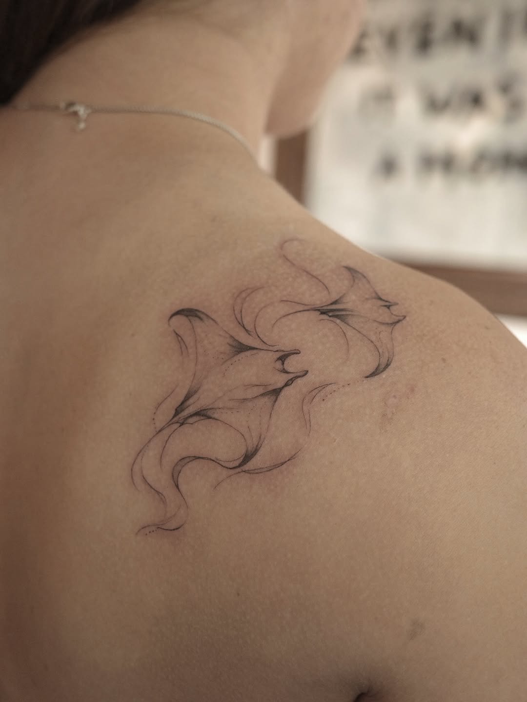 Tattoo by @tatmekb — fine_line