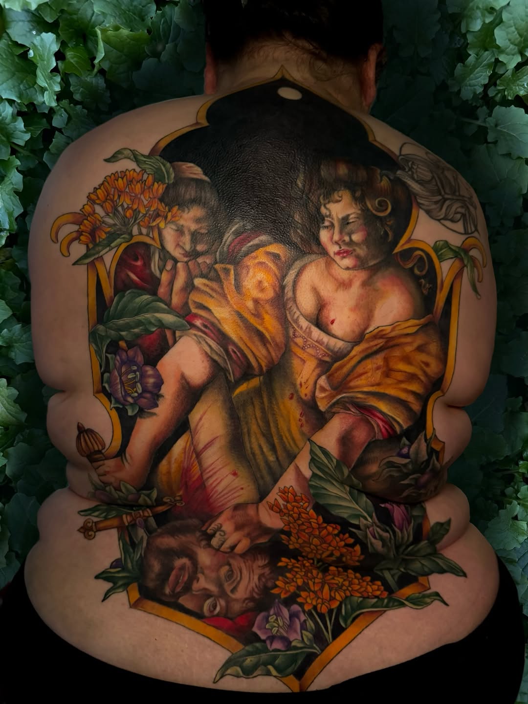 Tattoo by @moggtattoo — realism, trash_polka