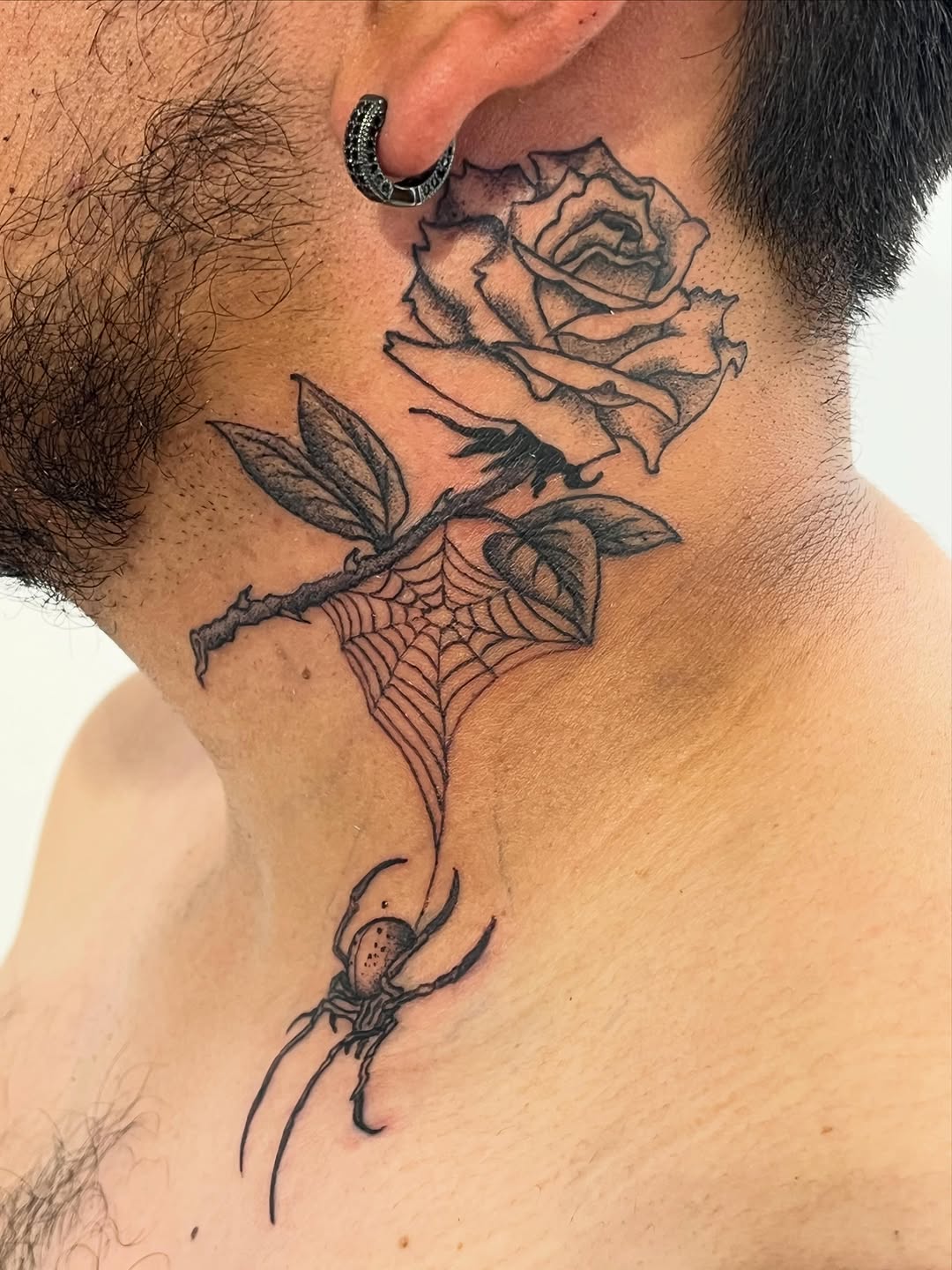 Tattoo by @bone.apple โ black_and_grey, realism
