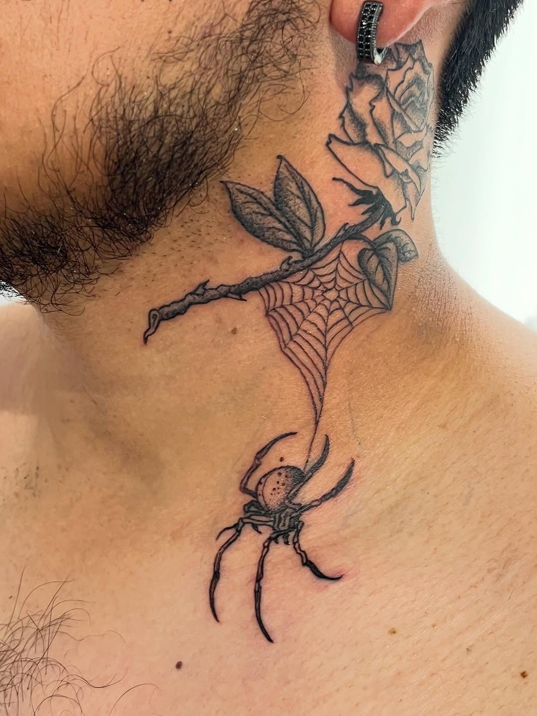 Tattoo by @bone.apple โ black_and_grey, realism
