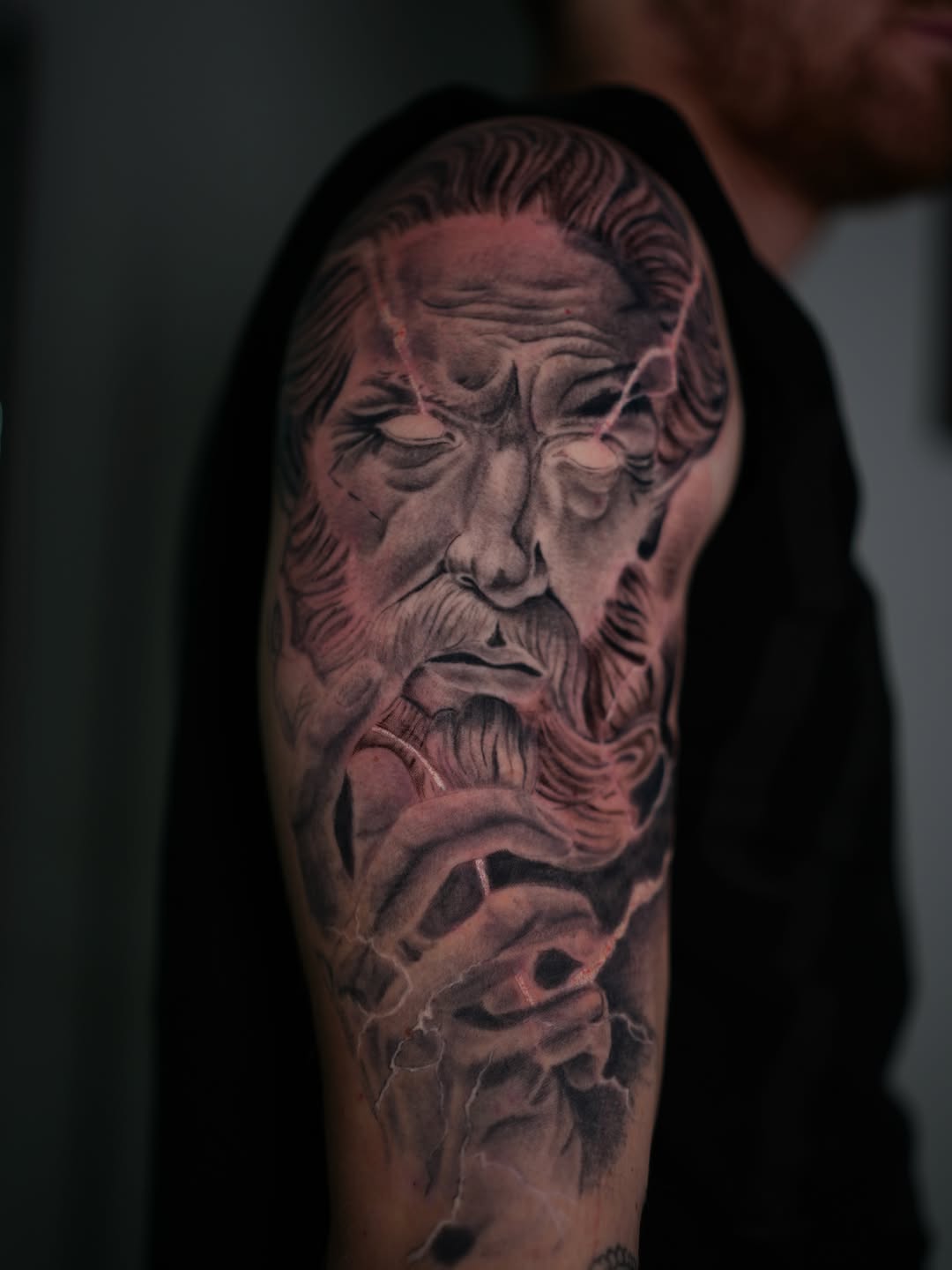 Tattoo by @romanostattoo — realism, black_and_grey