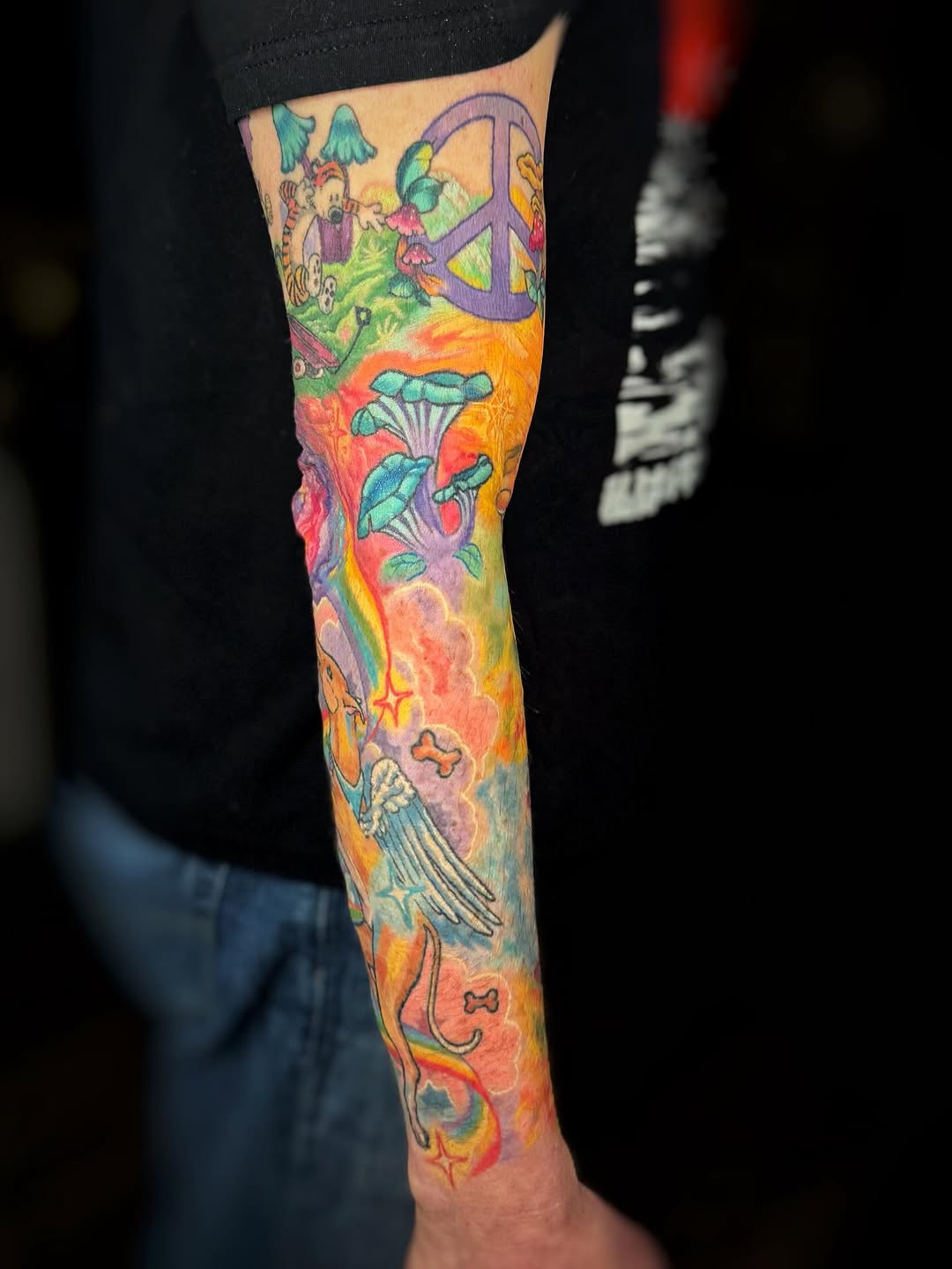 Tattoo by @saveriatattoos — illustrative, new_school