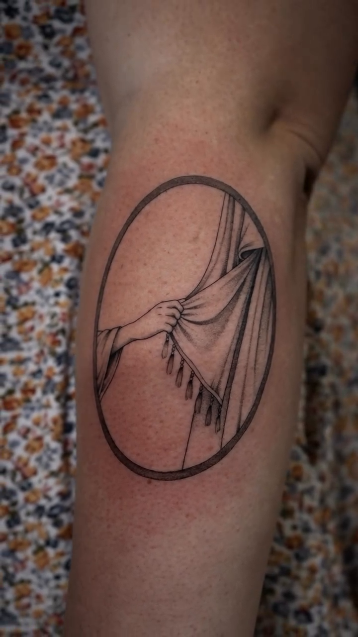 Tattoo by @tats.angel β fine_line, illustrative