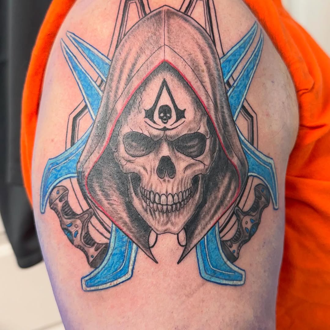 Tattoo by @be_raisin — realism, black_and_grey