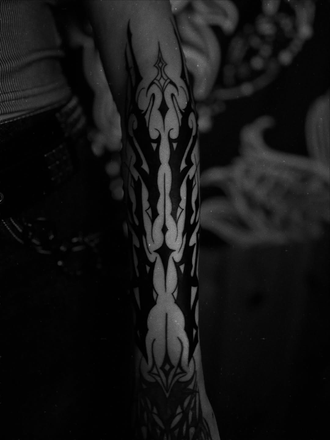 Tattoo by @messiastattooartist — blackwork