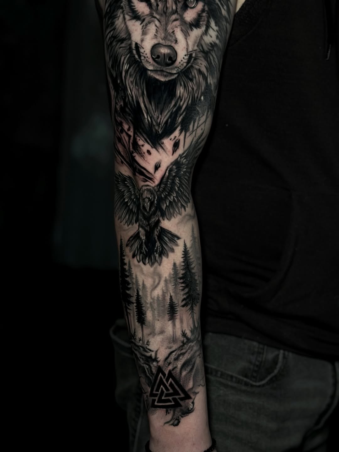 Tattoo by @key_artattoo — realism, black_and_grey