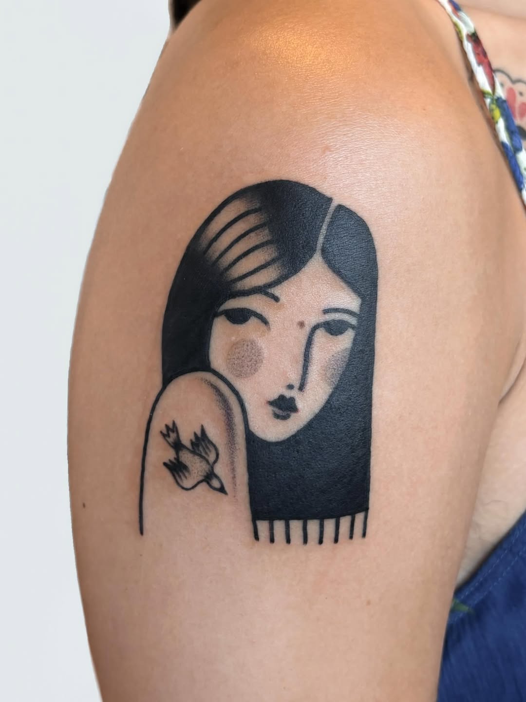 Tattoo by @nintattooyou — blackwork