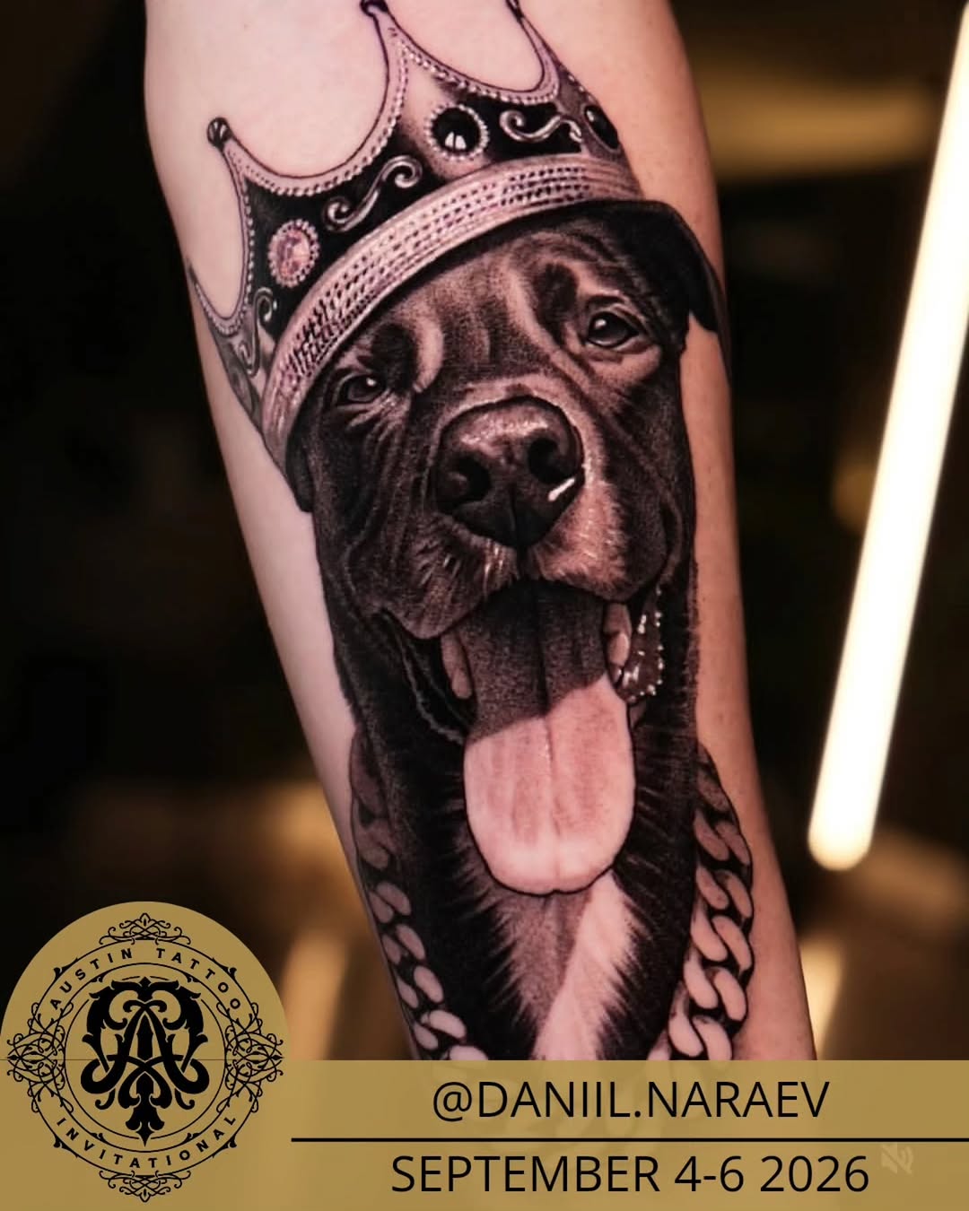 Tattoo by @daniil.naraev — realism, black_and_grey