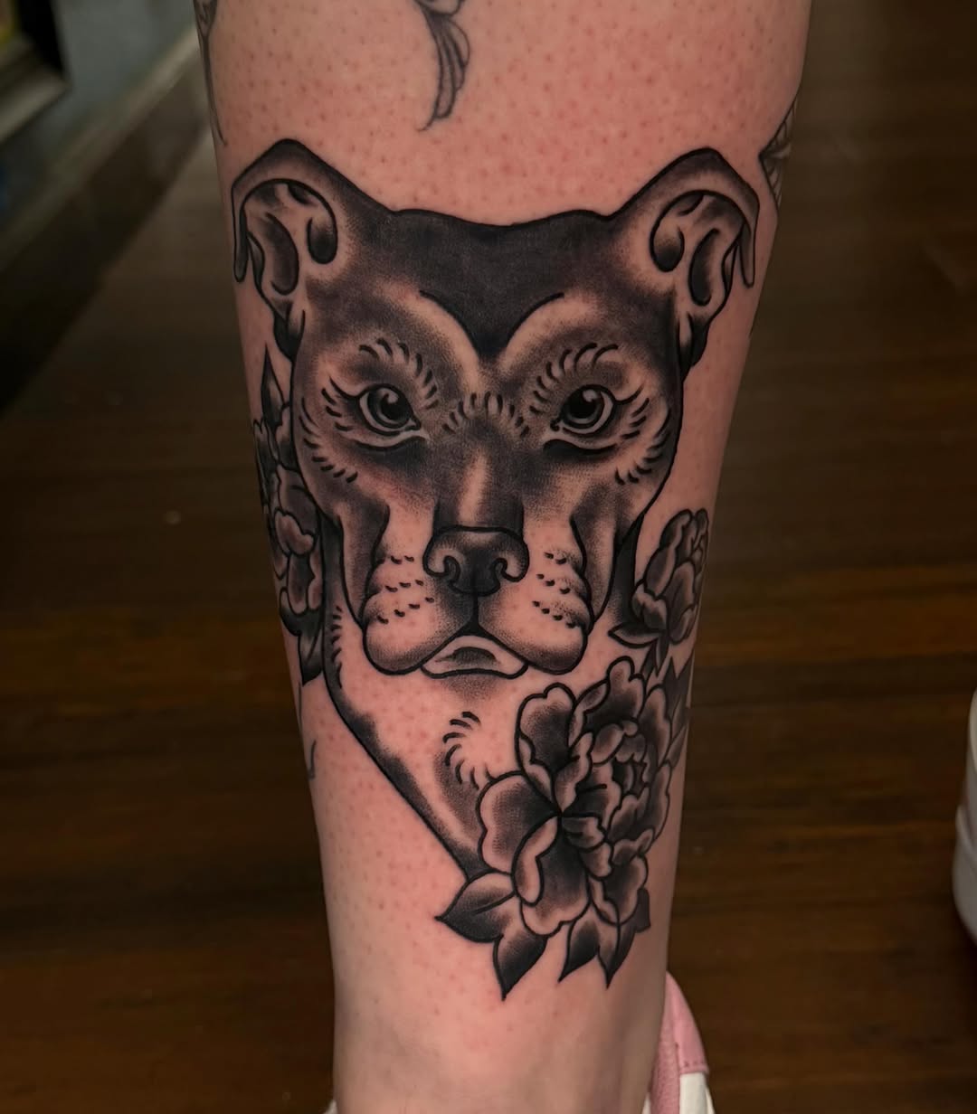Tattoo by @bugs.n.ink — black_and_grey, neo_traditional
