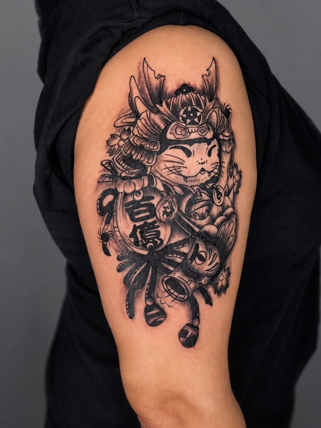 Tattoo by @tattokai2324 — japanese_irezumi, black_and_grey