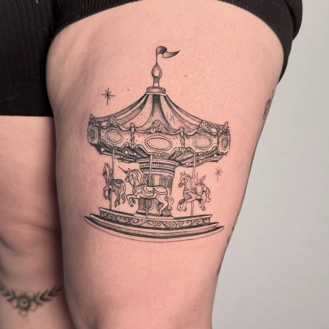 Tattoo by @diosa_tattoos_ — illustrative, fine_line