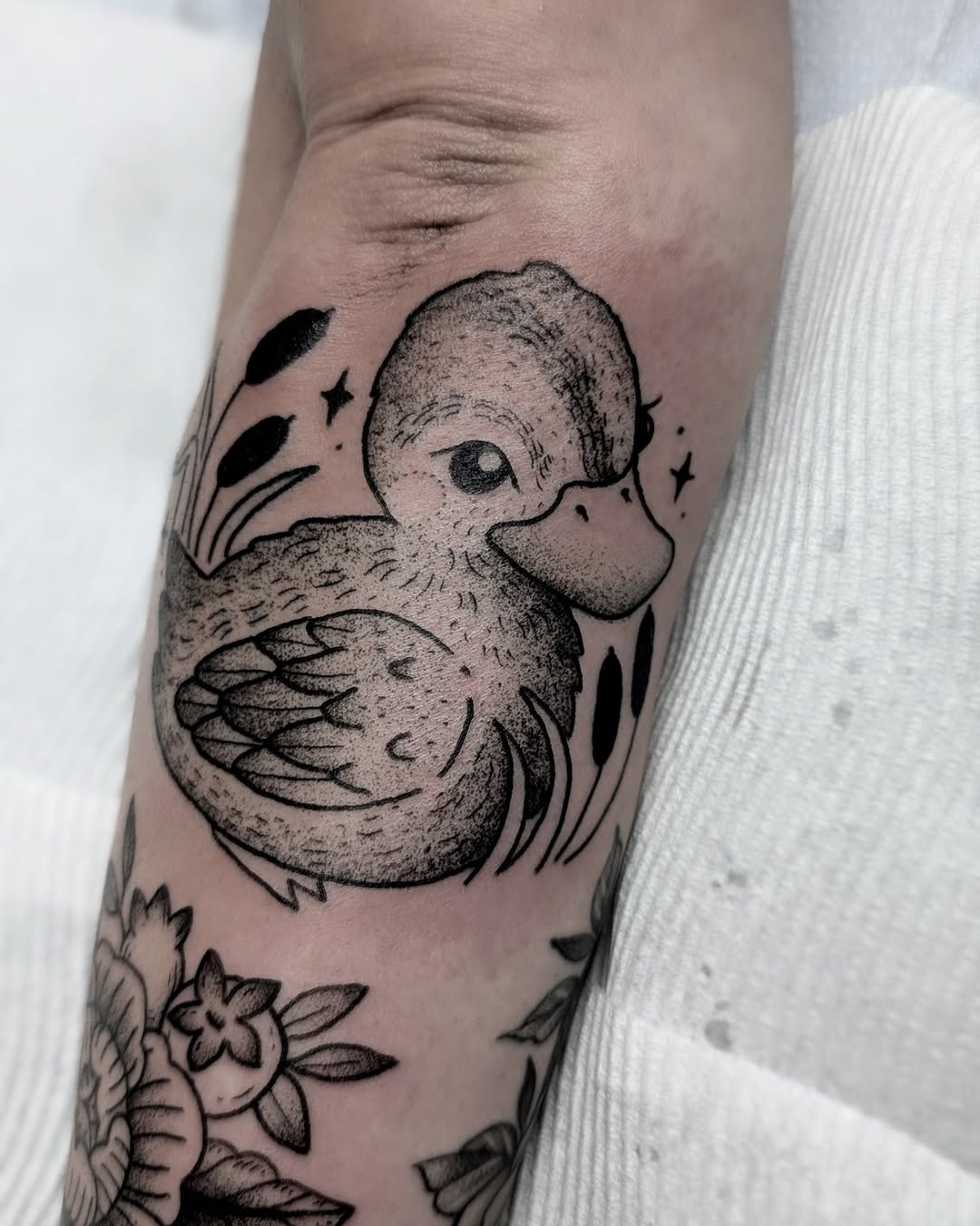 Tattoo by @daniturkeysammie — dotwork
