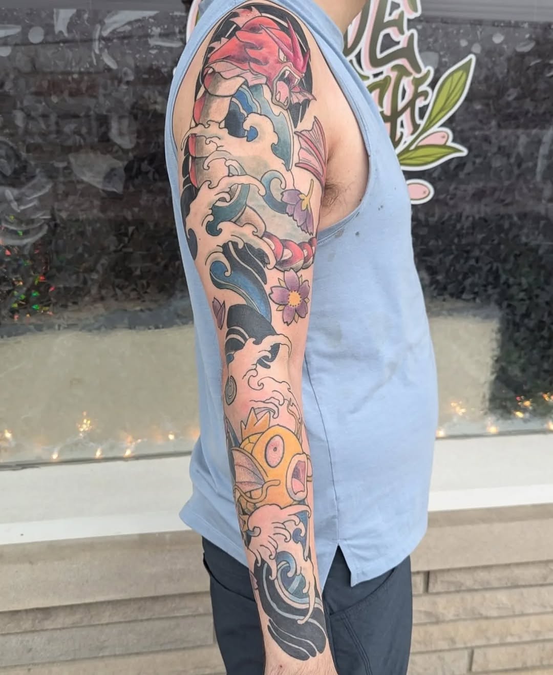 Tattoo by @alyxkopietattoos — japanese_irezumi, new_school