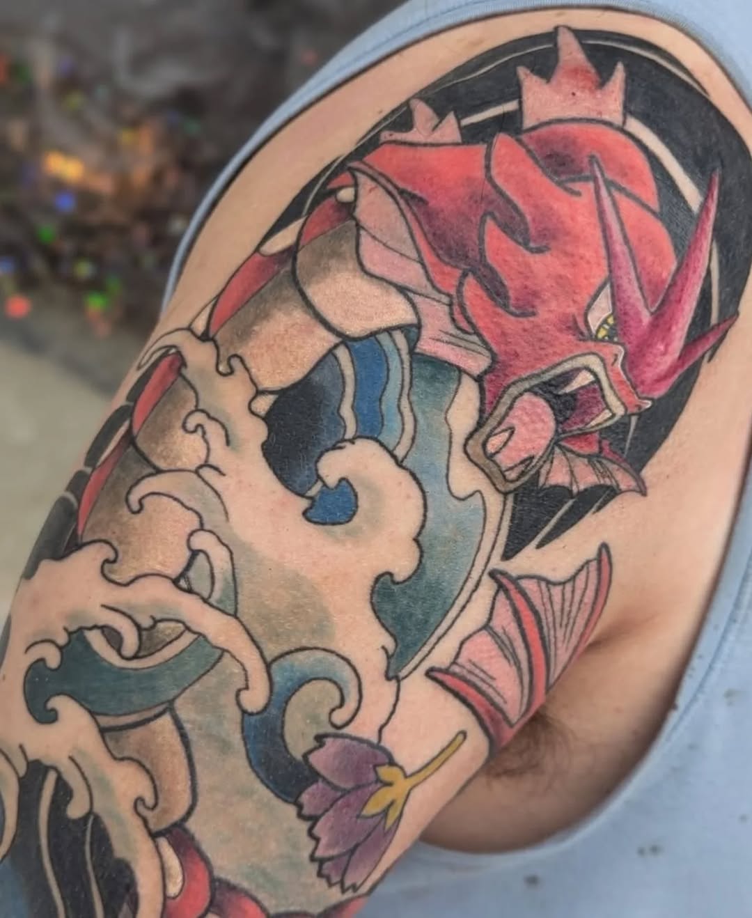 Tattoo by @alyxkopietattoos — japanese_irezumi, anime